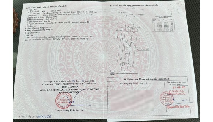 Tôi cần bán nhà 19-21 Bạch Đằng, Phường 15, Quận Bình Thạnh
